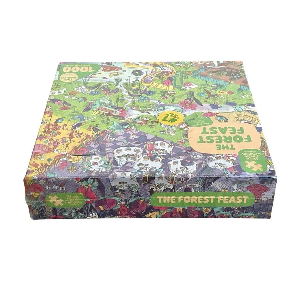 The Forest Feast 1000 Piece Jigsaw Puzzle Magic‎ Puzzle Company New Whimsical